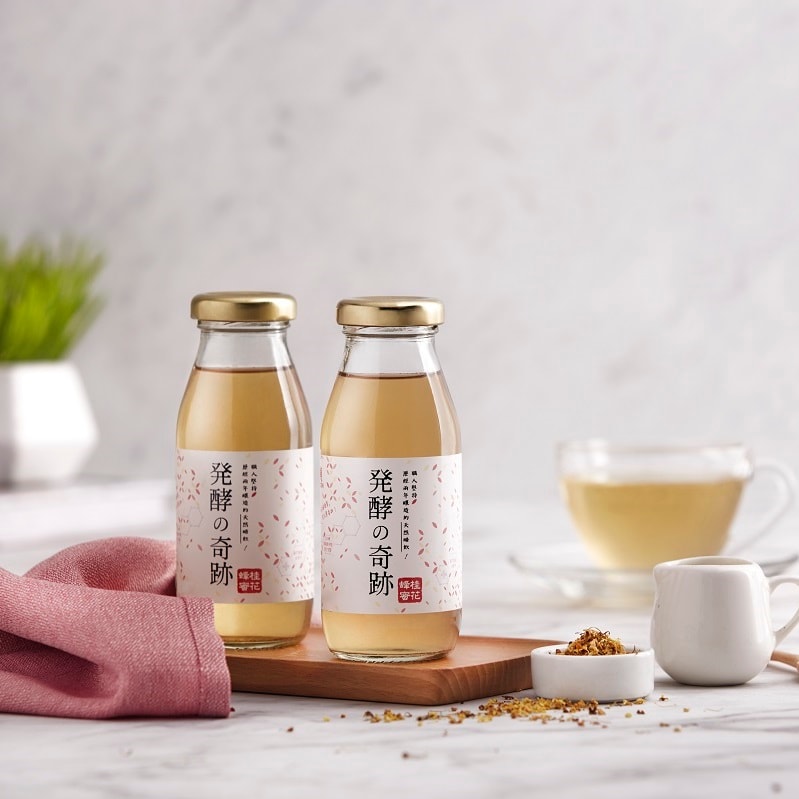 【永禎】桂花蜂蜜200ml*6瓶裝｜、梅子酵素200ml*6瓶裝｜綜合口味12入即飲醋推薦