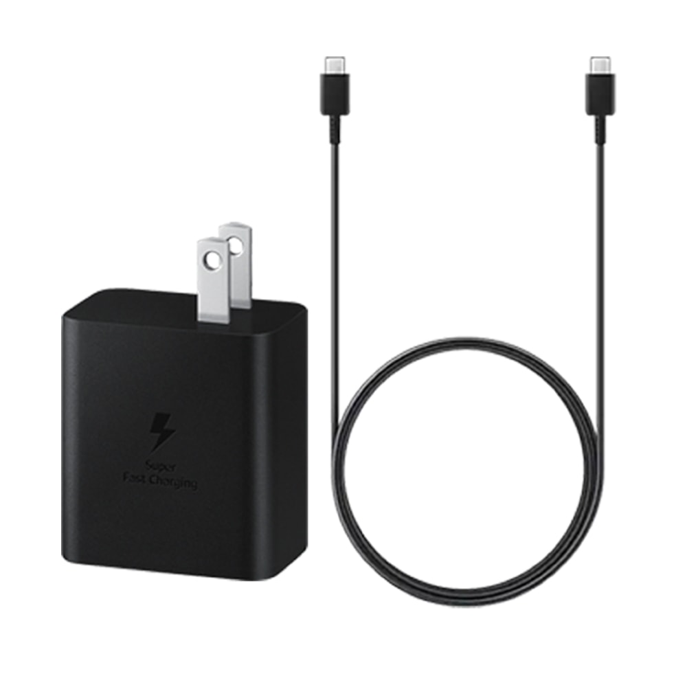 【Samsung 三星】原廠新款 45W 快充旅充組 Type C 內附5A/1.8m快充線(EP-T4511/臺灣公司貨)