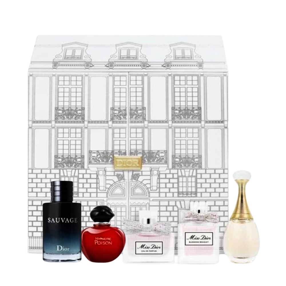 【Dior 迪奧】蒙田30迷你紀念城堡城堡香氛五入禮盒(國際航空版)