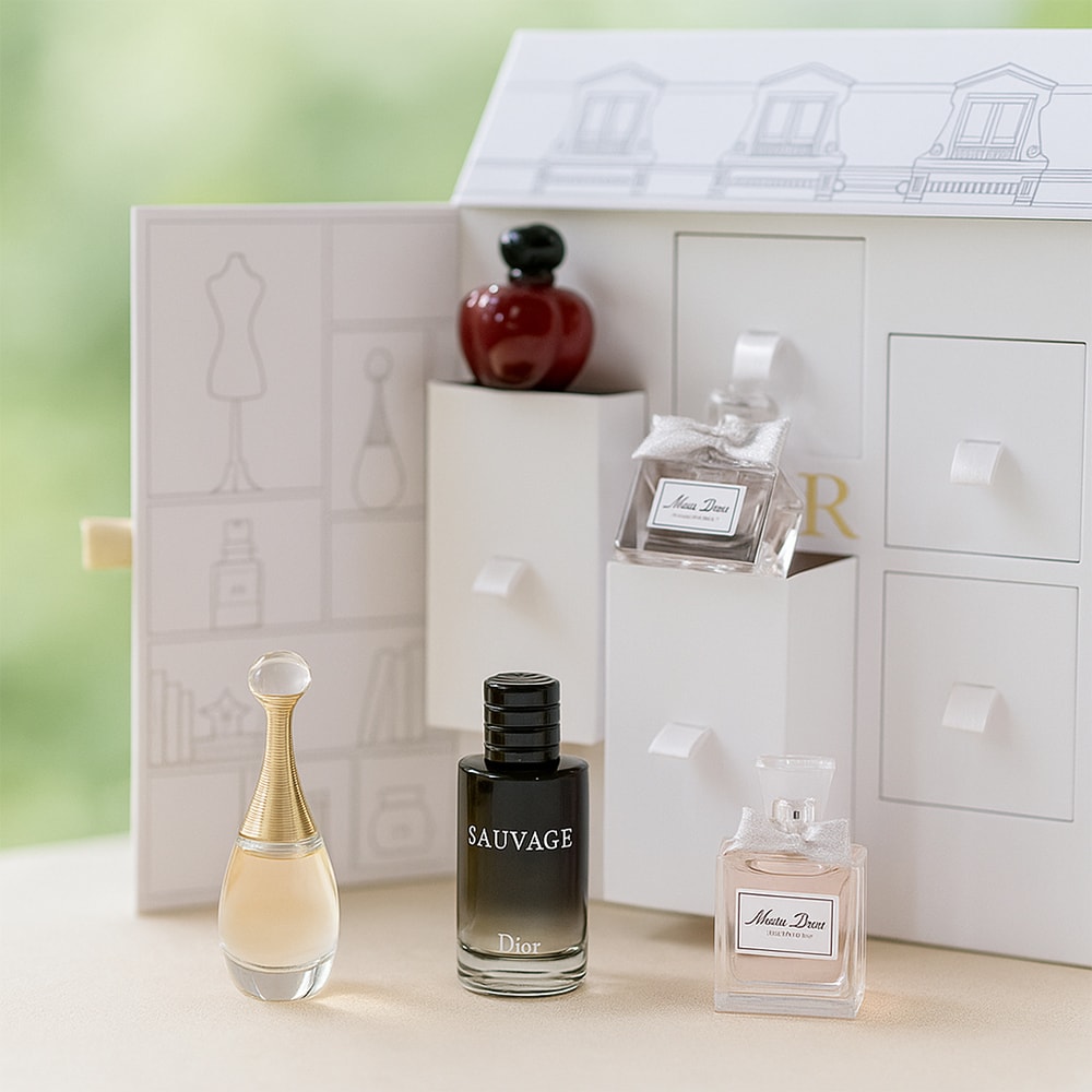 【Dior 迪奧】蒙田30迷你紀念城堡城堡香氛五入禮盒(國際航空版)