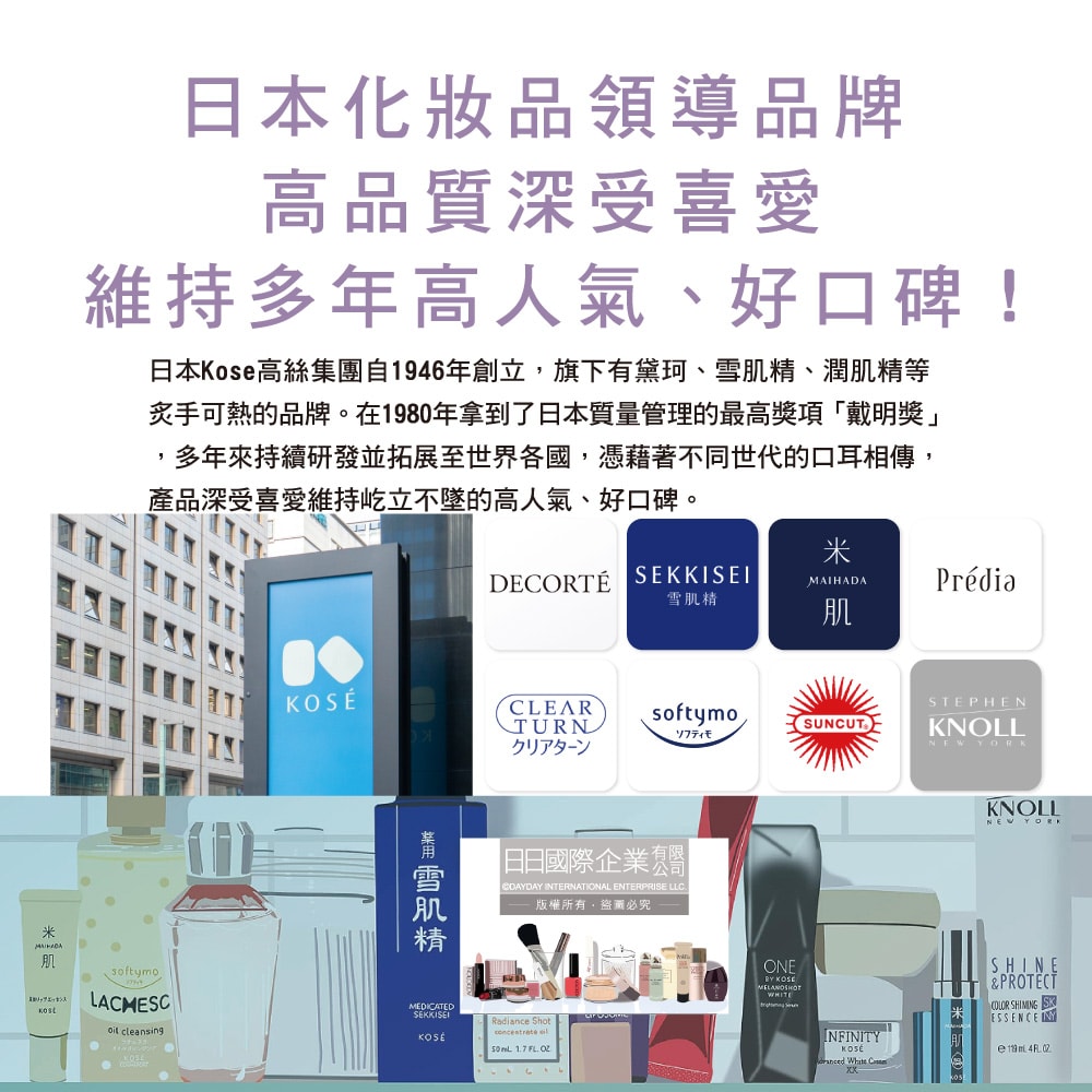 【KOSE 高絲】Urumina+晨間潤澤隔離霜SPF50+ 35gx1入/袋