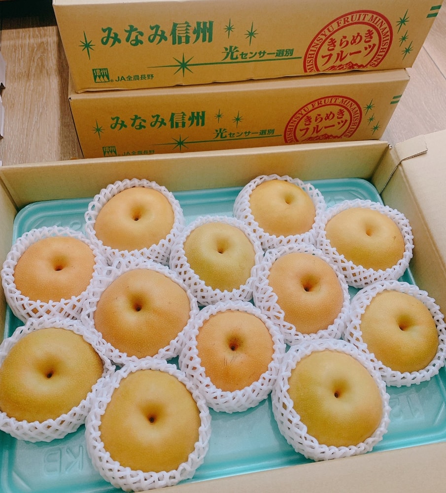 【帕查嬤嬤】🇯🇵日本 長野信州 水梨之王-南水梨 12顆原裝箱🍐｜日本南水梨禮盒