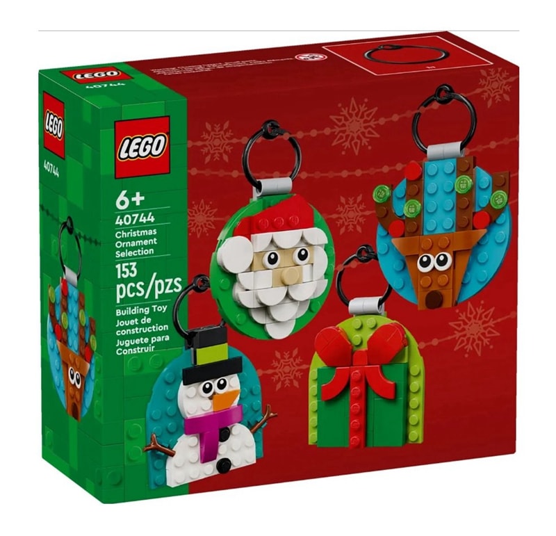 【LEGO 樂高】磚星球〡 40744 特殊 精選耶誕飾品組 Cristmas Ornament Selection