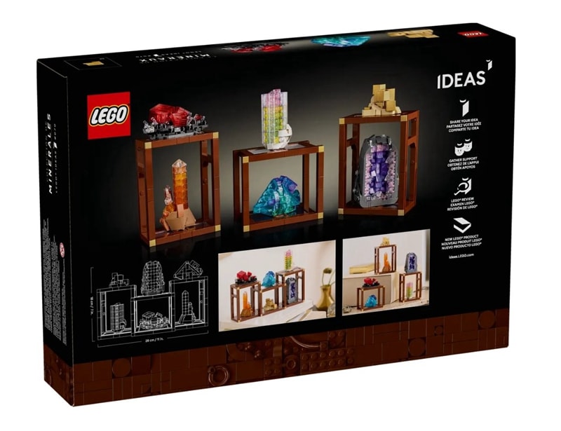 【LEGO 樂高】磚星球〡 21362 IDEAS 礦物集錦 Mineral Collection