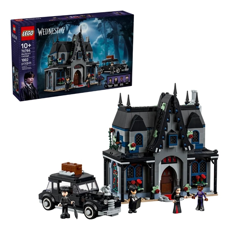 【LEGO 樂高】磚星球〡 76786 星期三系列 魔帝女的小屋 Morticia's Cottage