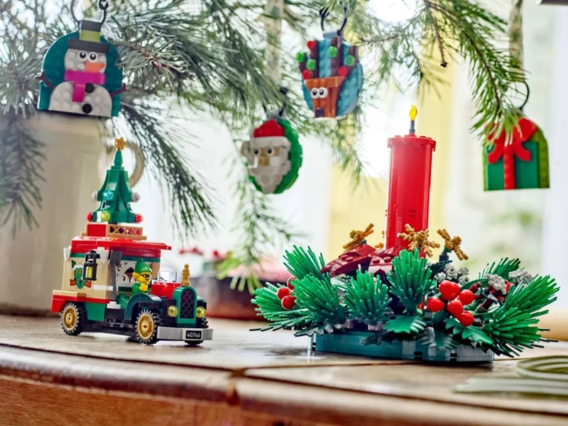 【LEGO 樂高】磚星球〡 40746 特殊系列 聖誕老人的送貨車 Santa's Delivery Truck