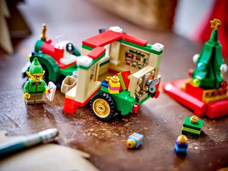 【LEGO 樂高】磚星球〡 40746 特殊系列 聖誕老人的送貨車 Santa's Delivery Truck