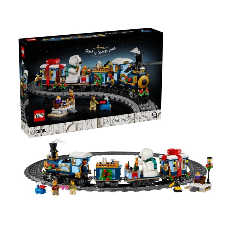 【LEGO 樂高】磚星球〡 10361 ICONS™ 佳節特快車 Holiday Express Train