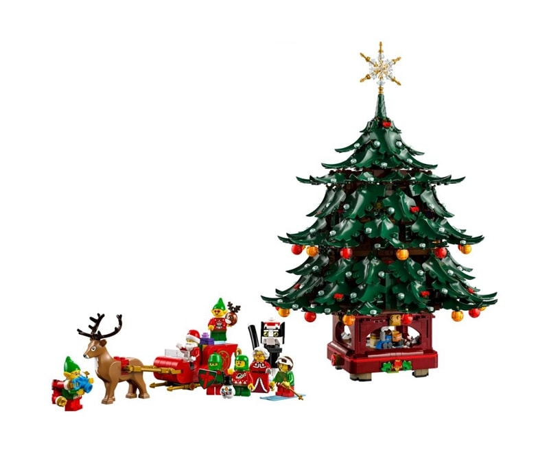 【LEGO 樂高】磚星球〡 41843 節慶系列 家庭耶誕樹擺飾 Family Christmas Tree Decoration