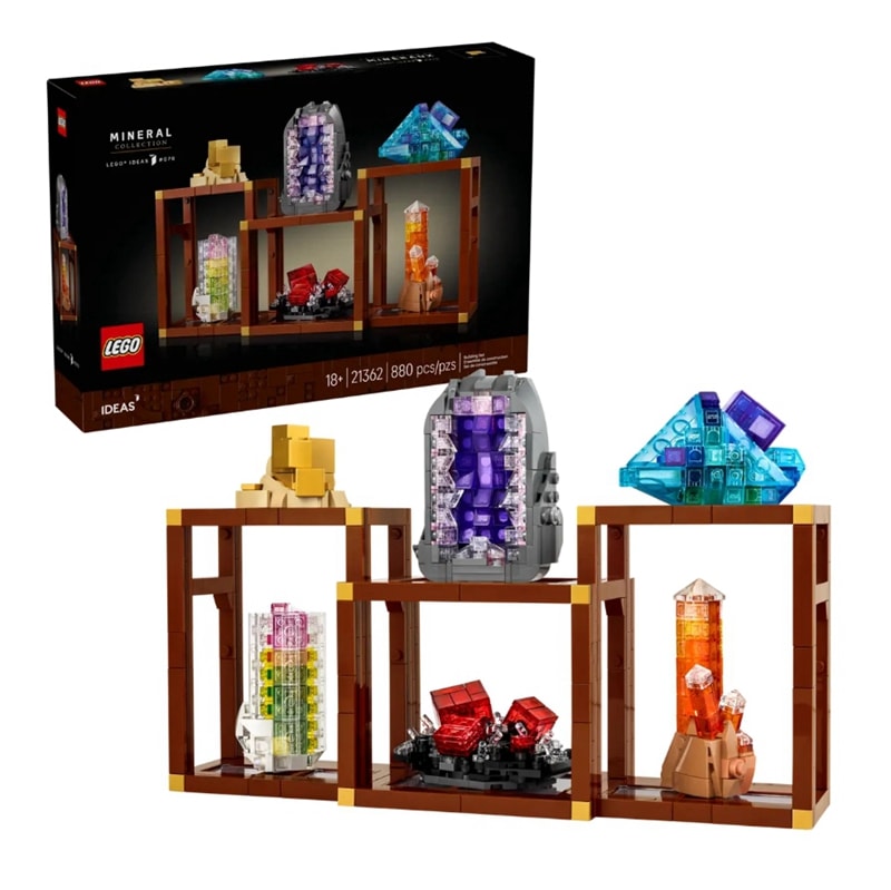 【LEGO 樂高】磚星球〡 21362 IDEAS 礦物集錦 Mineral Collection