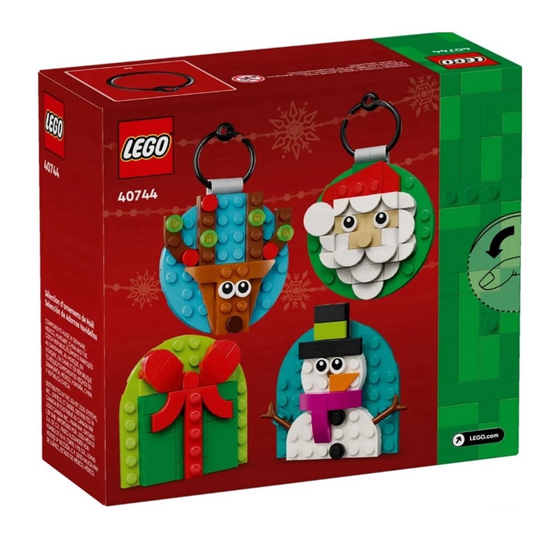 【LEGO 樂高】磚星球〡 40744 特殊 精選耶誕飾品組 Cristmas Ornament Selection
