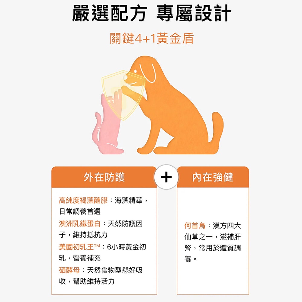 【HOMI毛與家】藻免疫 免疫保健膠囊-60粒/盒