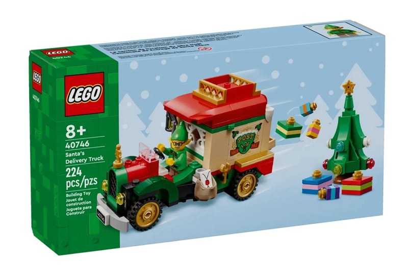 【LEGO 樂高】磚星球〡 40746 特殊系列 聖誕老人的送貨車 Santa's Delivery Truck