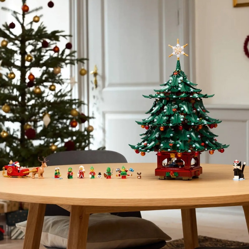【LEGO 樂高】磚星球〡 41843 節慶系列 家庭耶誕樹擺飾 Family Christmas Tree Decoration