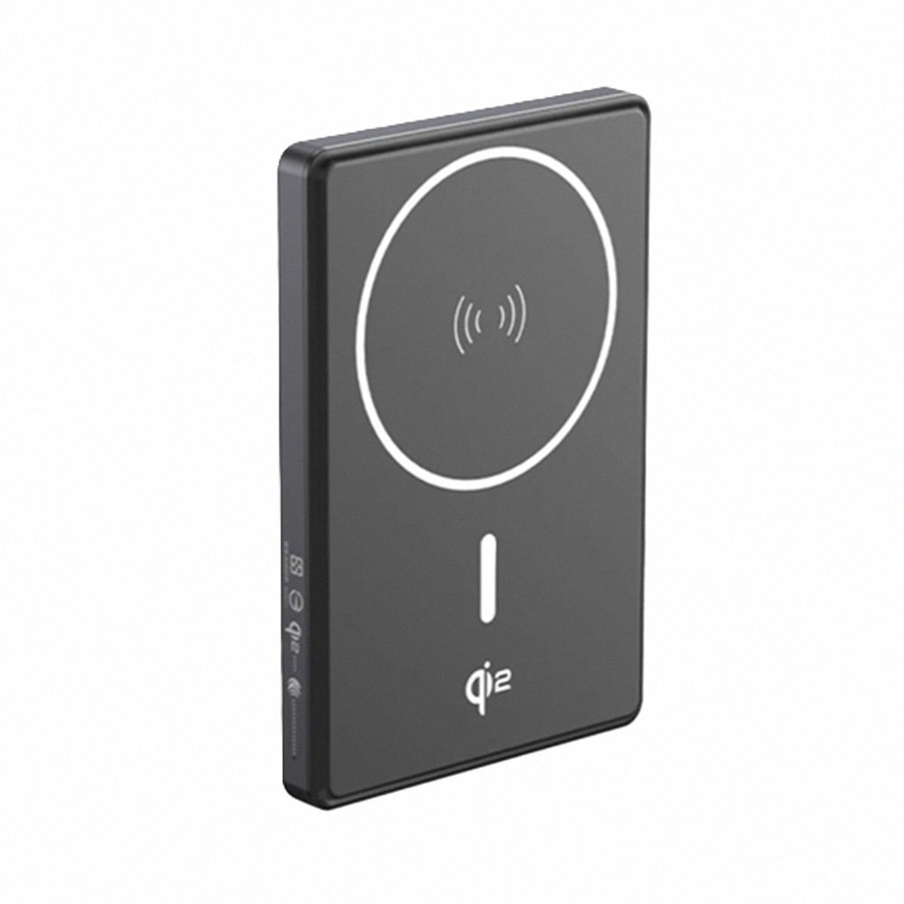 【Philips 飛利浦】DLP2560Q Qi2 5000mAh 立架式磁吸無線快充行動電源 (MagSafe/18Wh/具Wh標示)