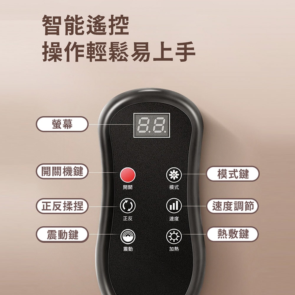 【CY 呈云】【NOVOICE 諾維斯】旗艦款全自動背部五點按摩熱敷椅墊SB-A11