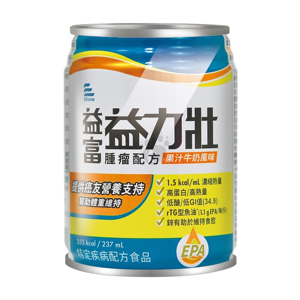 【NutritecEnjoy 益富】益力壯腫瘤配方 237mlx24瓶/2箱+贈4瓶 (果汁牛奶風味)