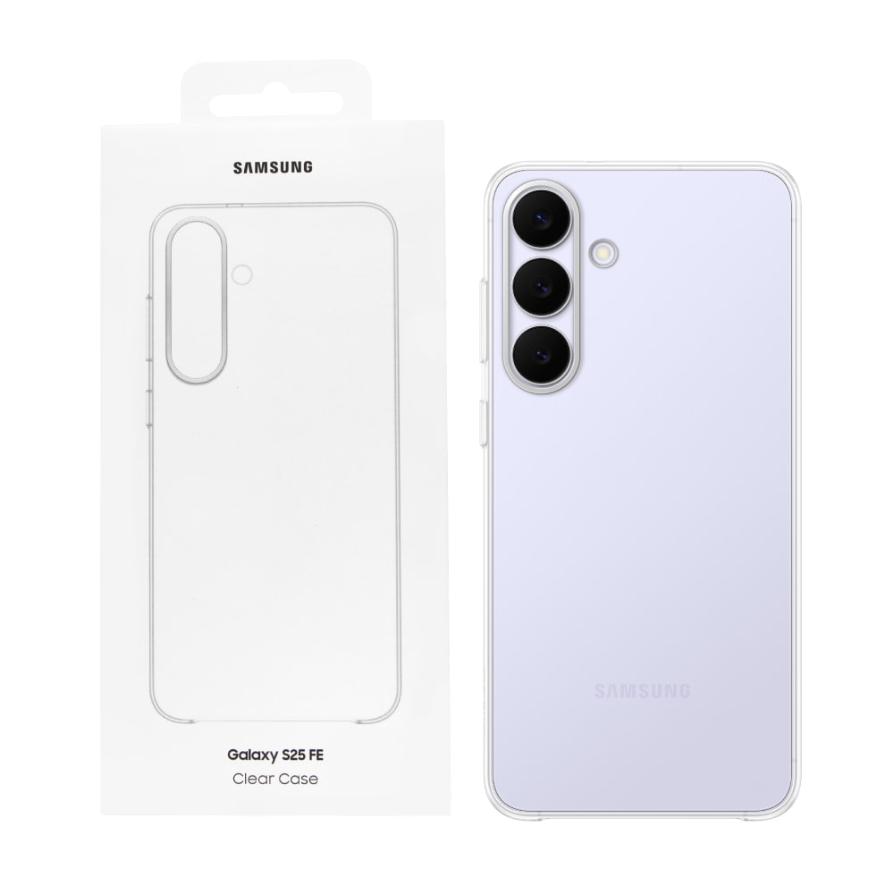【Samsung 三星】Galaxy S25 FE 原廠透明保護殼 (EF-QS731)
