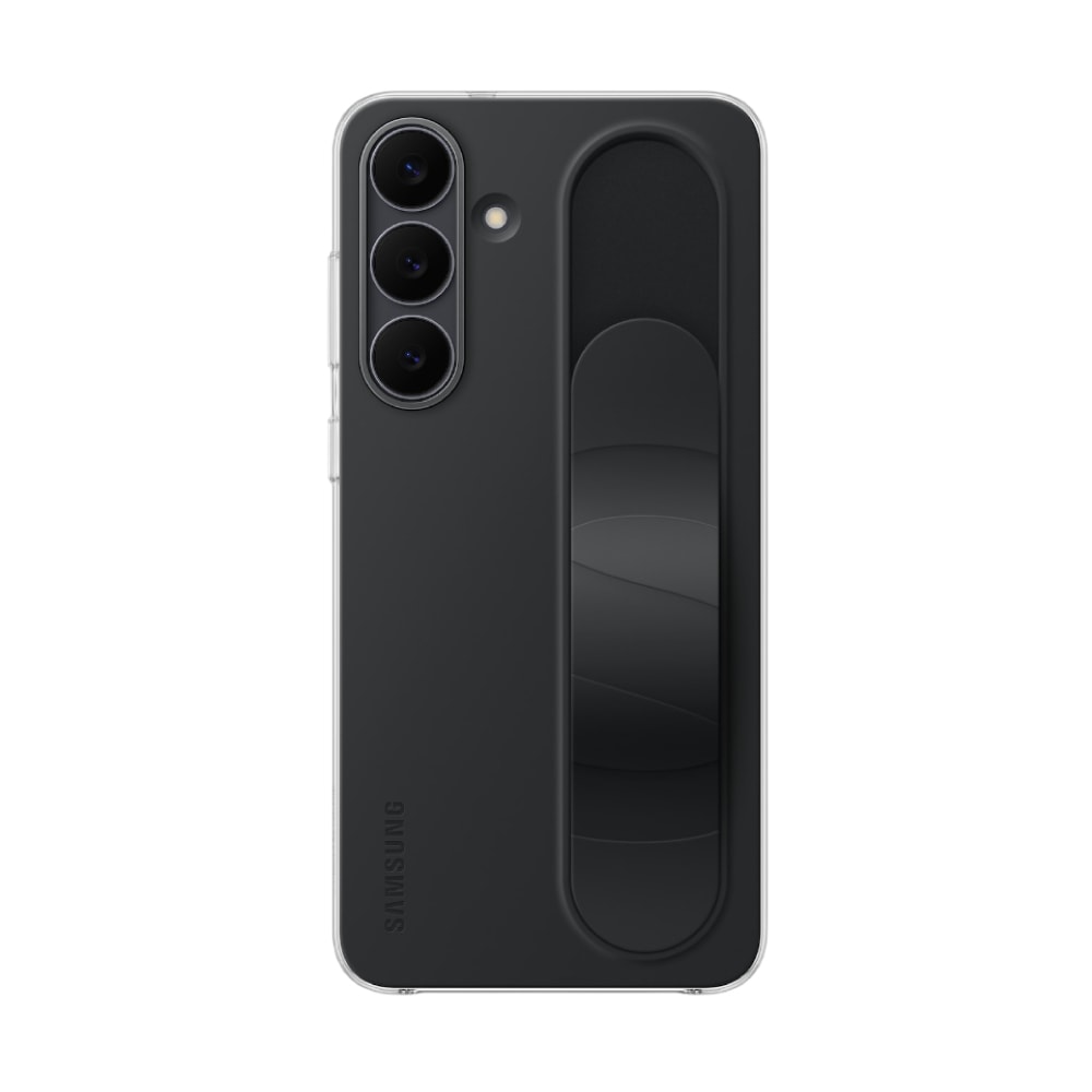 【Samsung 三星】Galaxy S25 FE 原廠立架式矽膠保護殼 - 附指環帶 (EF-GS731)