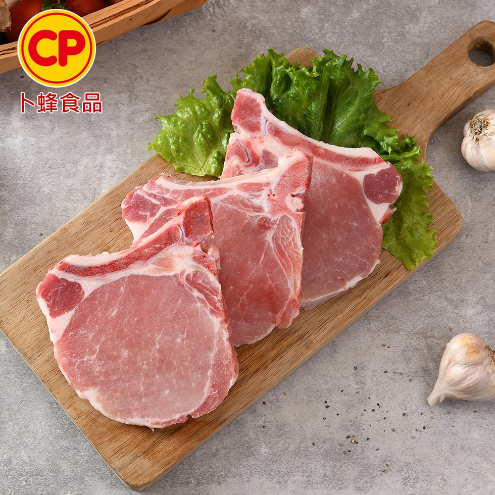 【卜蜂】國產豬 營業用_帶骨大排x12kg(約120片/箱_箱購.量販.適店家.批發)