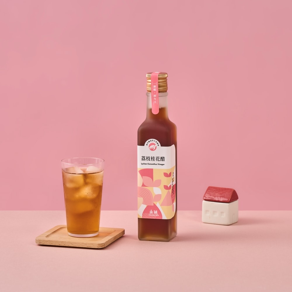 【永禎】經典濃醇水果醋250mlx5瓶組-任選(蜂蜜醋/鳳梨香檬醋/荔枝桂花醋/青梅黑棗醋/桑葚橄欖醋)