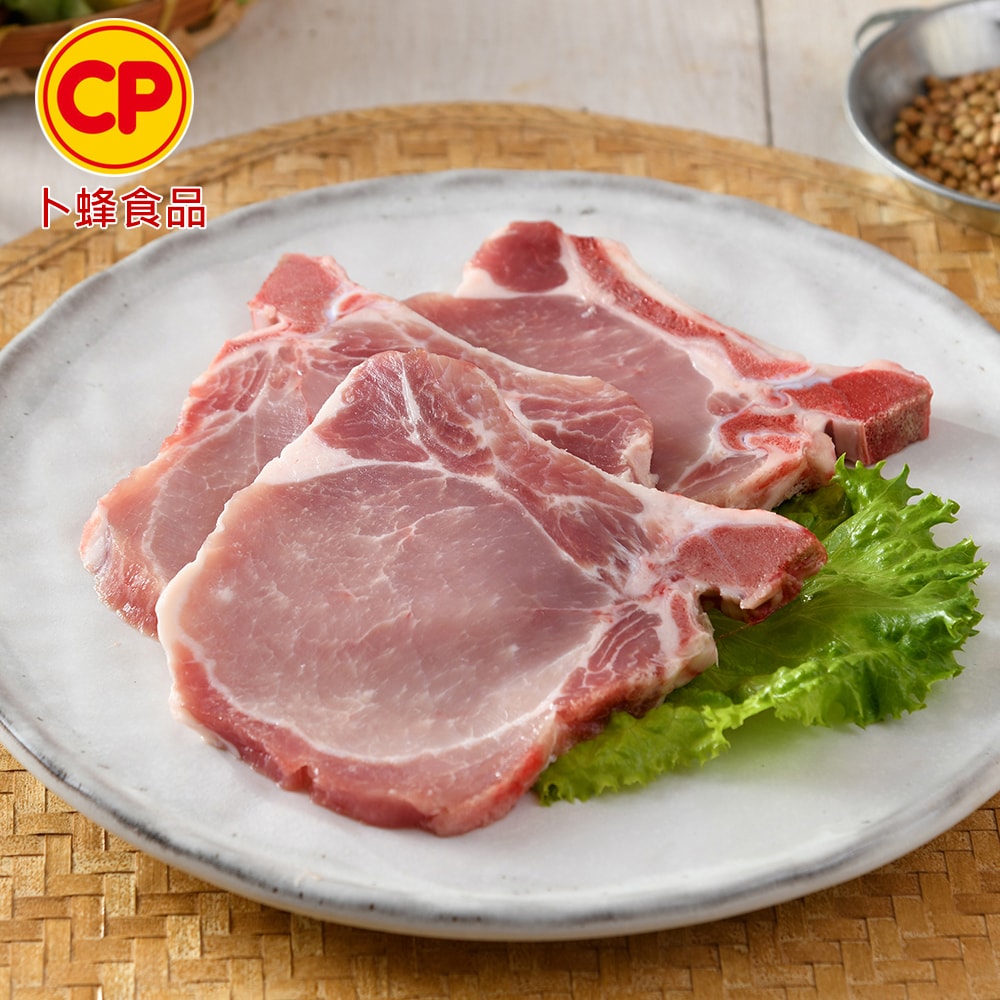 【卜蜂】國產豬 營業用_帶骨大排x12kg(約120片/箱_箱購.量販.適店家.批發)