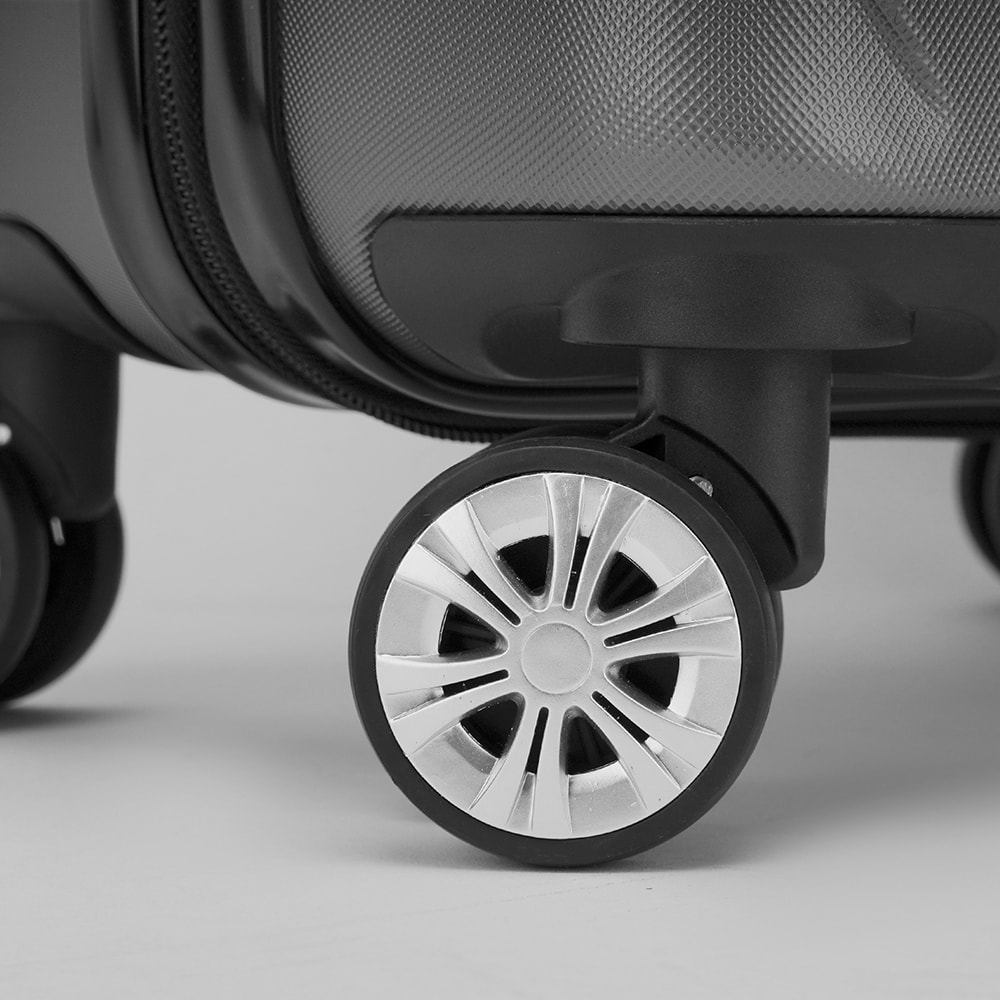 DISEGNO】20吋交織時尚拉鍊行李箱- 鮮拾