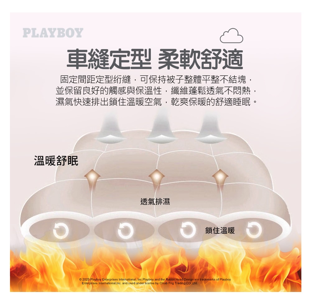 【PLAYBOY】針織雲感銀離抗菌雙人保暖冬被(多款任選/針織被/保暖被/抗菌被)