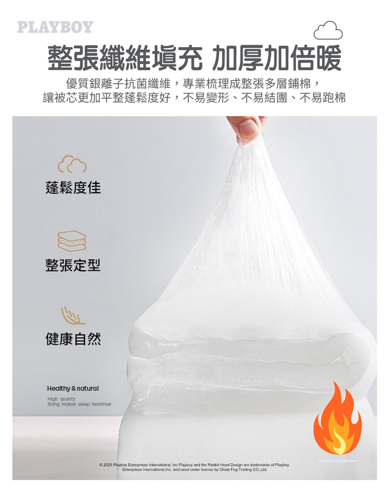【PLAYBOY】針織雲感銀離抗菌雙人保暖冬被(多款任選/針織被/保暖被/抗菌被)
