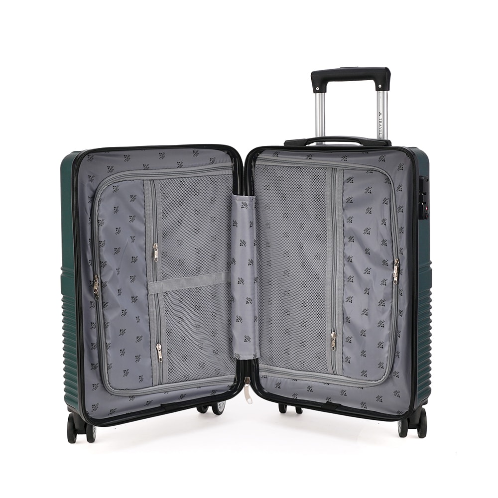 【TRAVEL FOX 旅狐】20吋直覺拉鍊登機行李箱