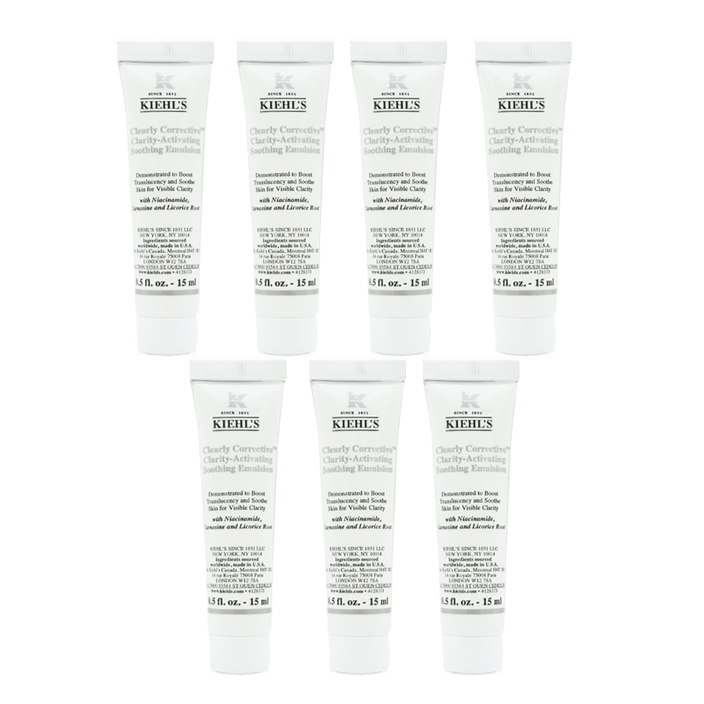 【Kiehl’s 契爾氏】激光精華彈潤美白乳液(15ml)X7_百貨公司專櫃貨