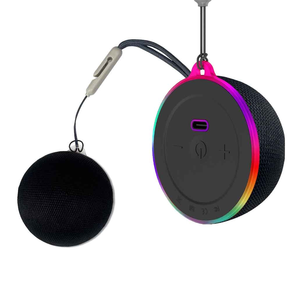 【J.S.優品】迷你磁吸式 重低音無線藍牙音響 手機支架藍牙喇叭 360度環繞立體聲