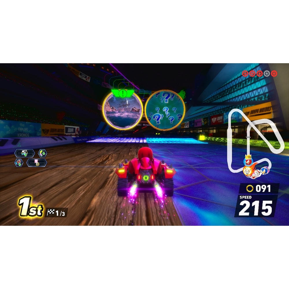 【Nintendo 任天堂】NS Switch 索尼克賽車 交叉世界 中文版 (國際版)