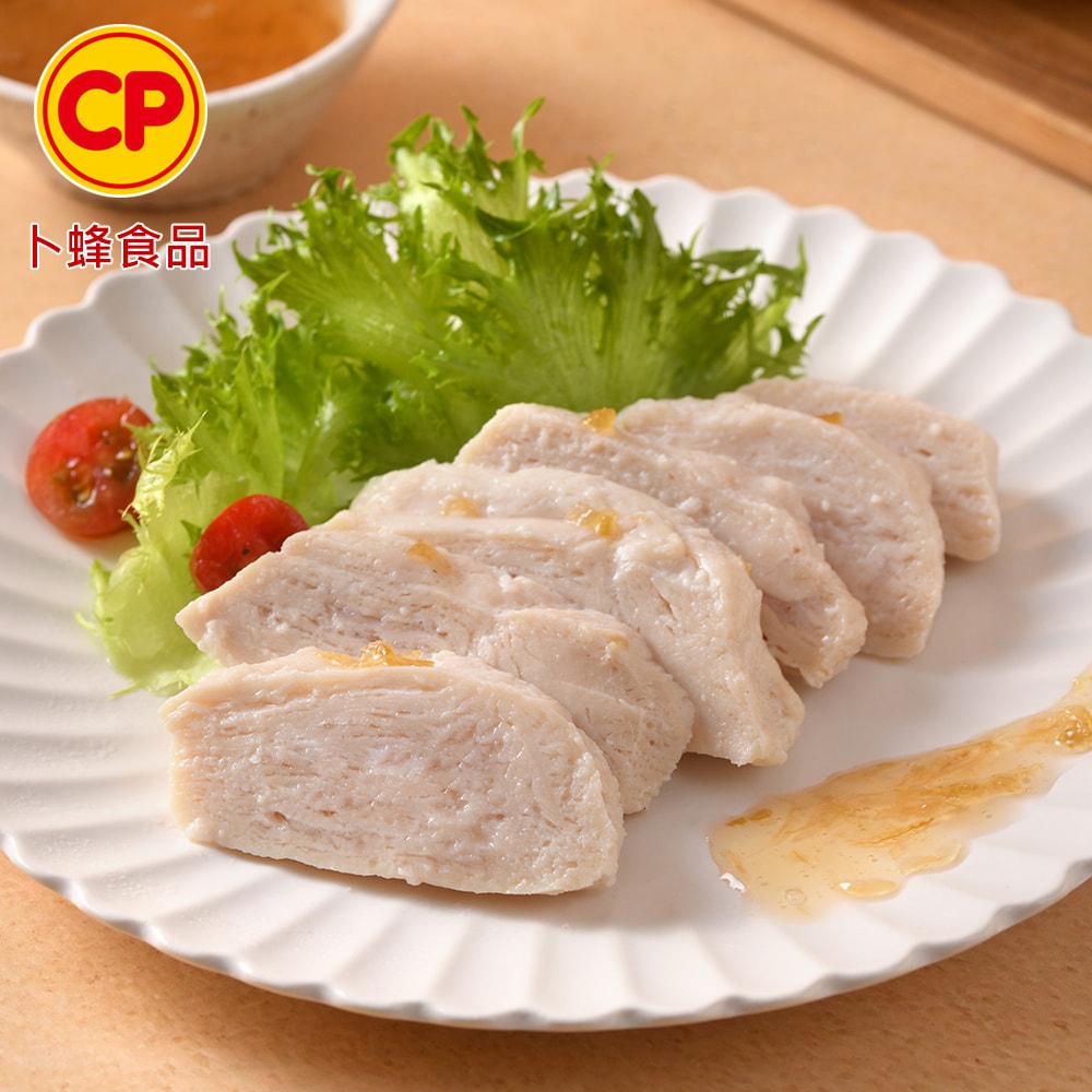 【卜蜂】ITI星級品 柚見果香_即食雞胸肉x8包組 共16片(2片/包)(特選麻豆文旦原料)