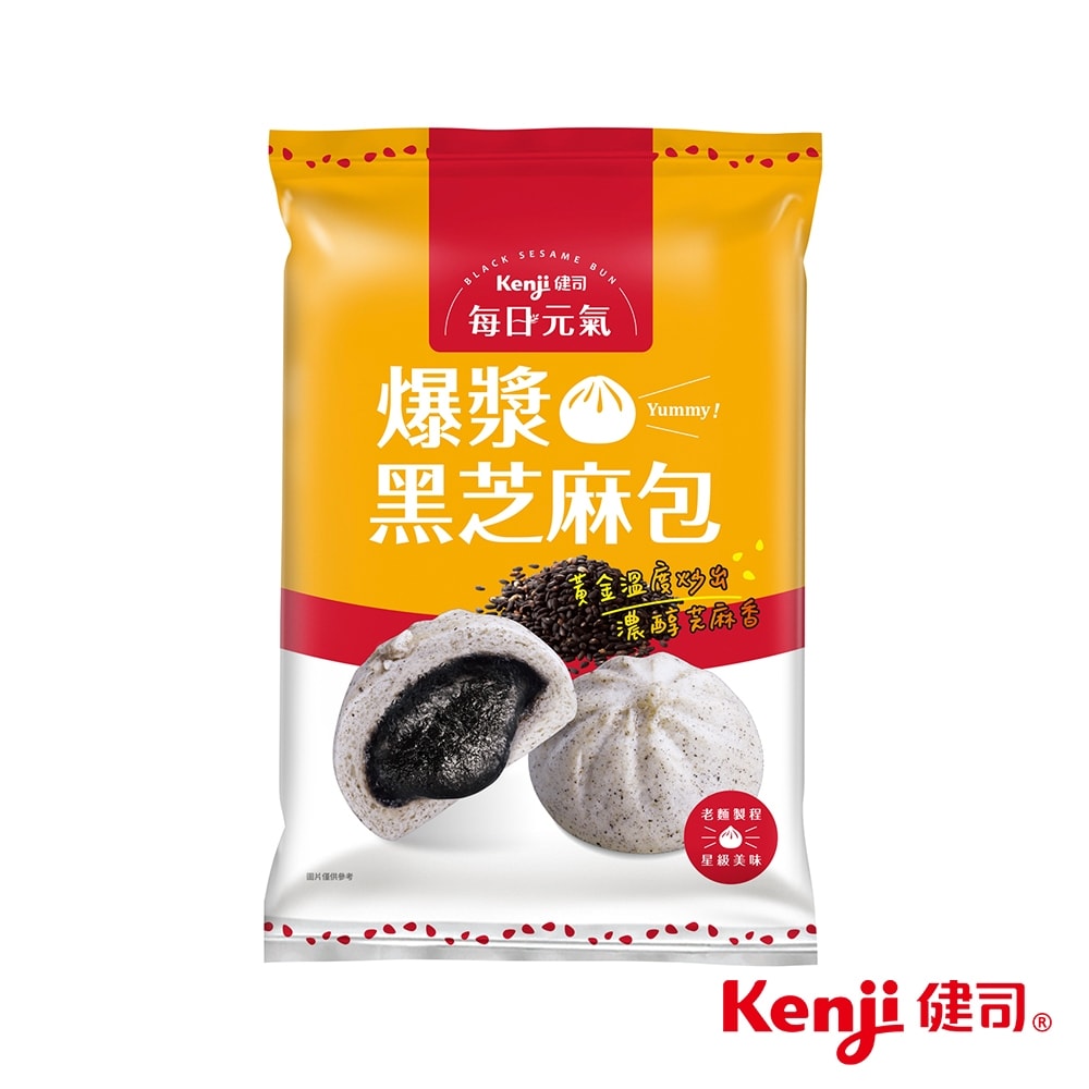 【Kenji 健司】每日元氣_爆漿黑芝麻包(65g*6顆/包)(效期2026/6/11)