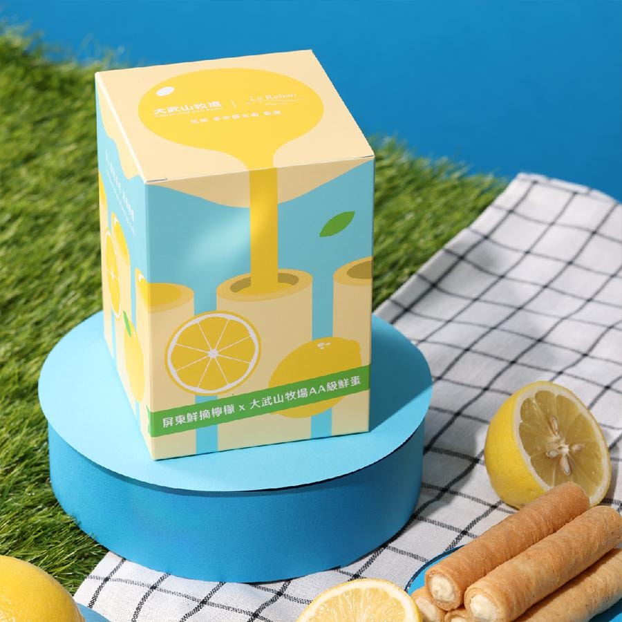 【大武山牧場 x 法朋烘焙甜點坊】蛋入厚餡系列(清香檸檬)(有效期限至2026/3/3)