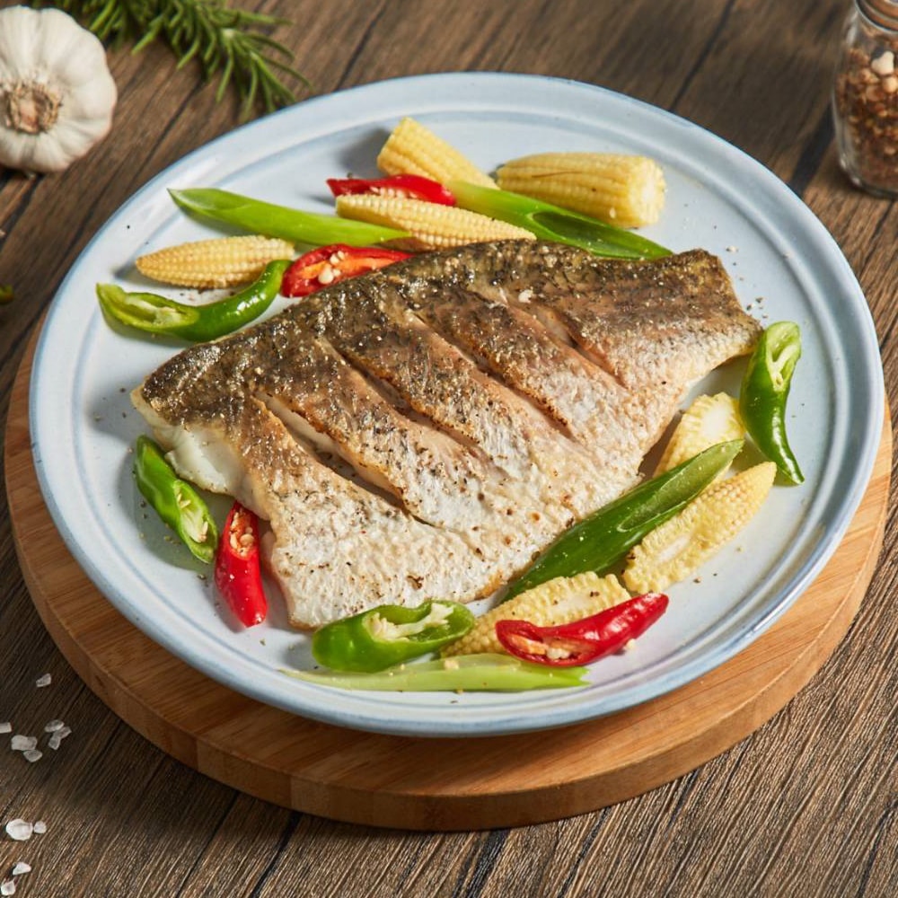 【大成食品】金目鱸魚片(150-200g/包) x10包(預購預計5~7天陸續出貨)(2/25後出貨)