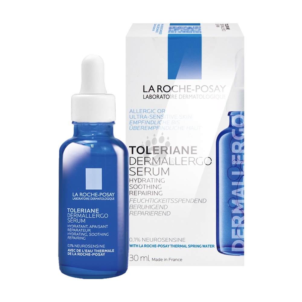 【La Roche-Posay 理膚寶水】多容安舒緩保濕修護精華 30ml/瓶 (安心小藍瓶)