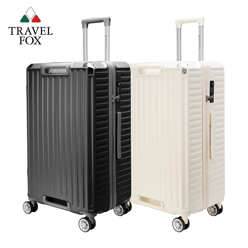 【TRAVEL FOX 旅狐】26吋暮光行者拉鍊旅行行李箱