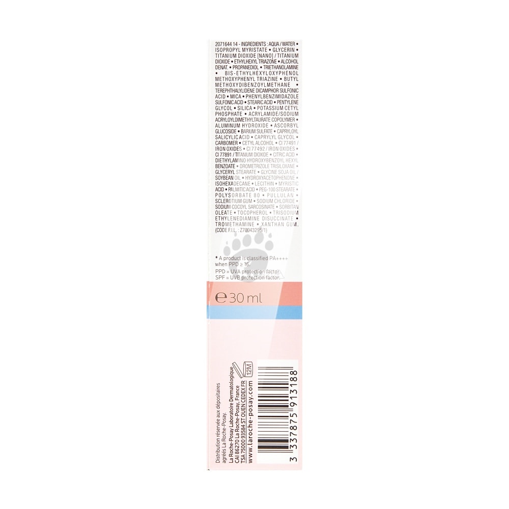 【La Roche-Posay 理膚寶水】全護清透亮顏防曬隔離乳UVA PRO 30ml/瓶 (新瑰蜜霜)