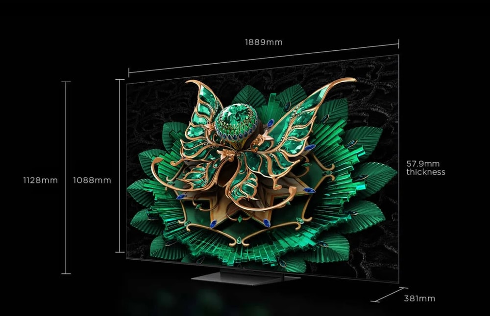 【TCL】98C7K 98吋 頂級QD-Mini LED Google TV 量子智慧連網