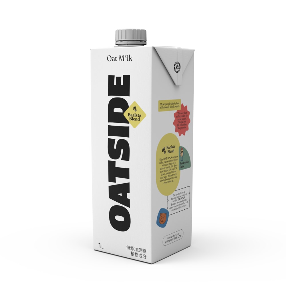 【OATSIDE】職人燕麥植物奶1000mlx6入/箱