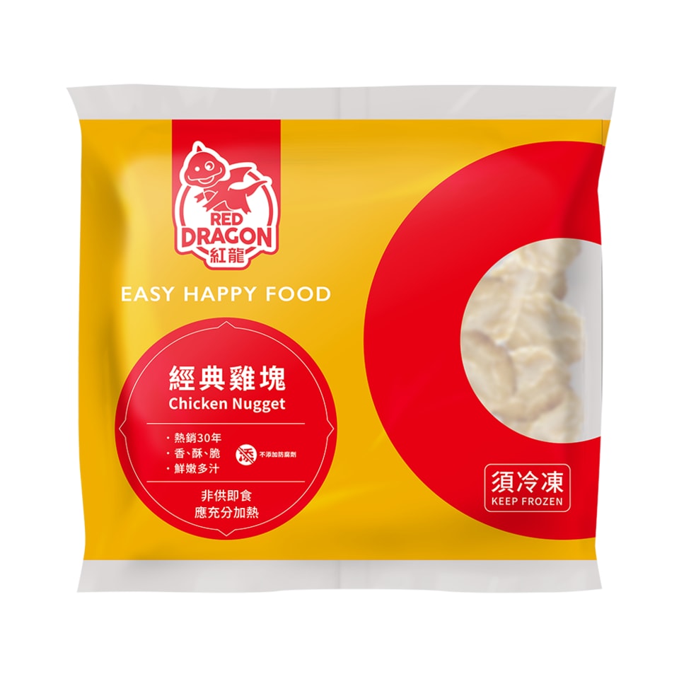 【紅龍】經典雞塊x1包(500g/包)
