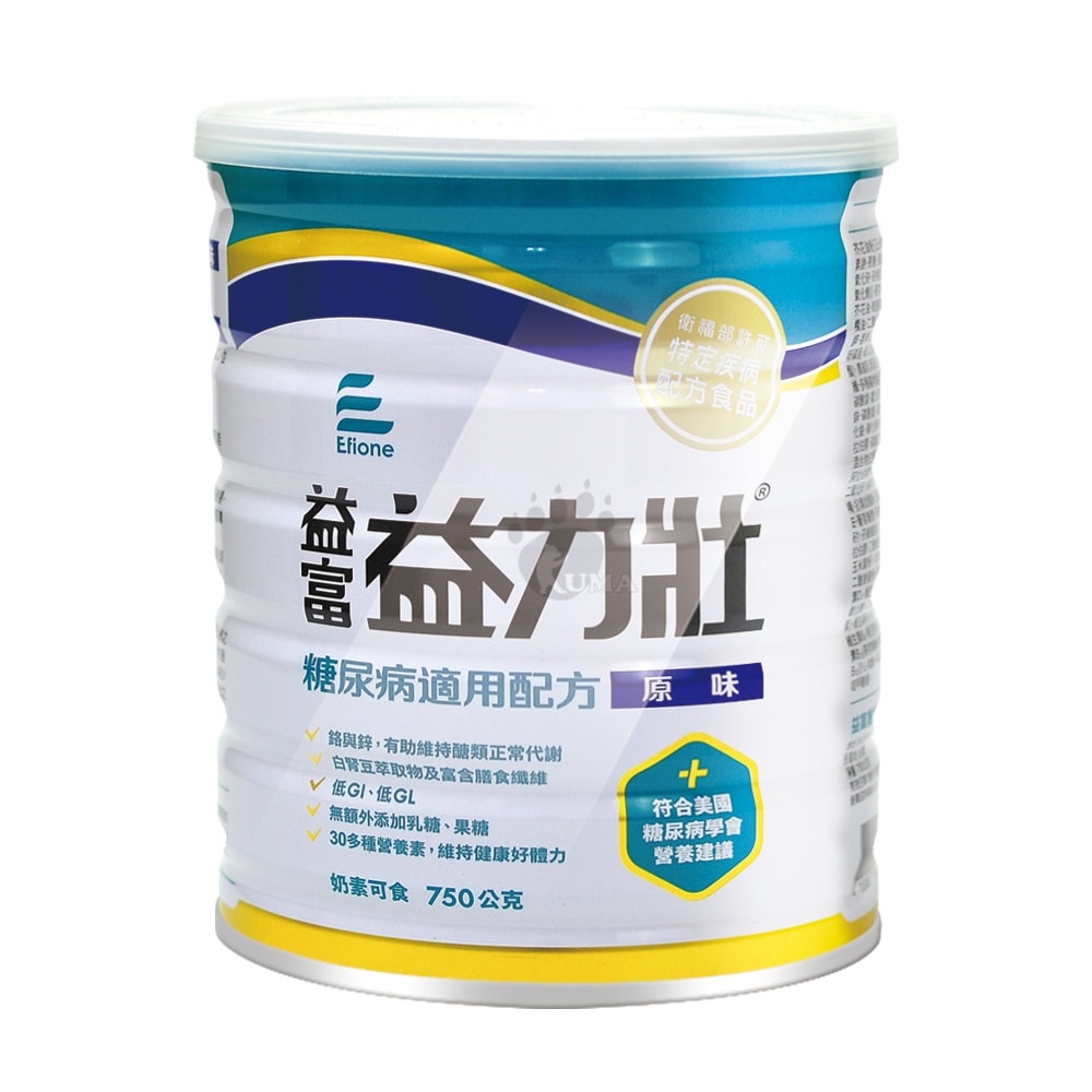【益富】益力壯糖尿病適用配方 750g/6罐 (原味/香草) 奶素可食