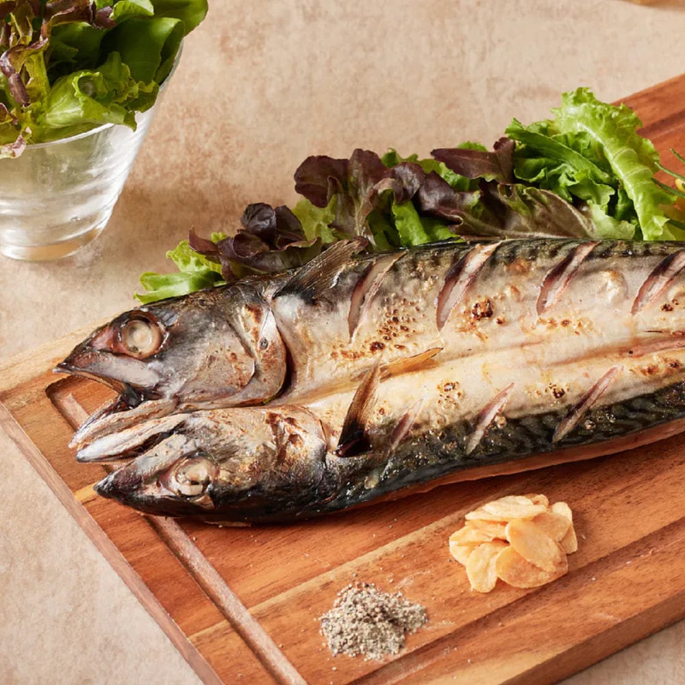 【台畜】【新城城廚】薄鹽挪威整尾蝴蝶切鯖魚片300g/包(隻)×10包