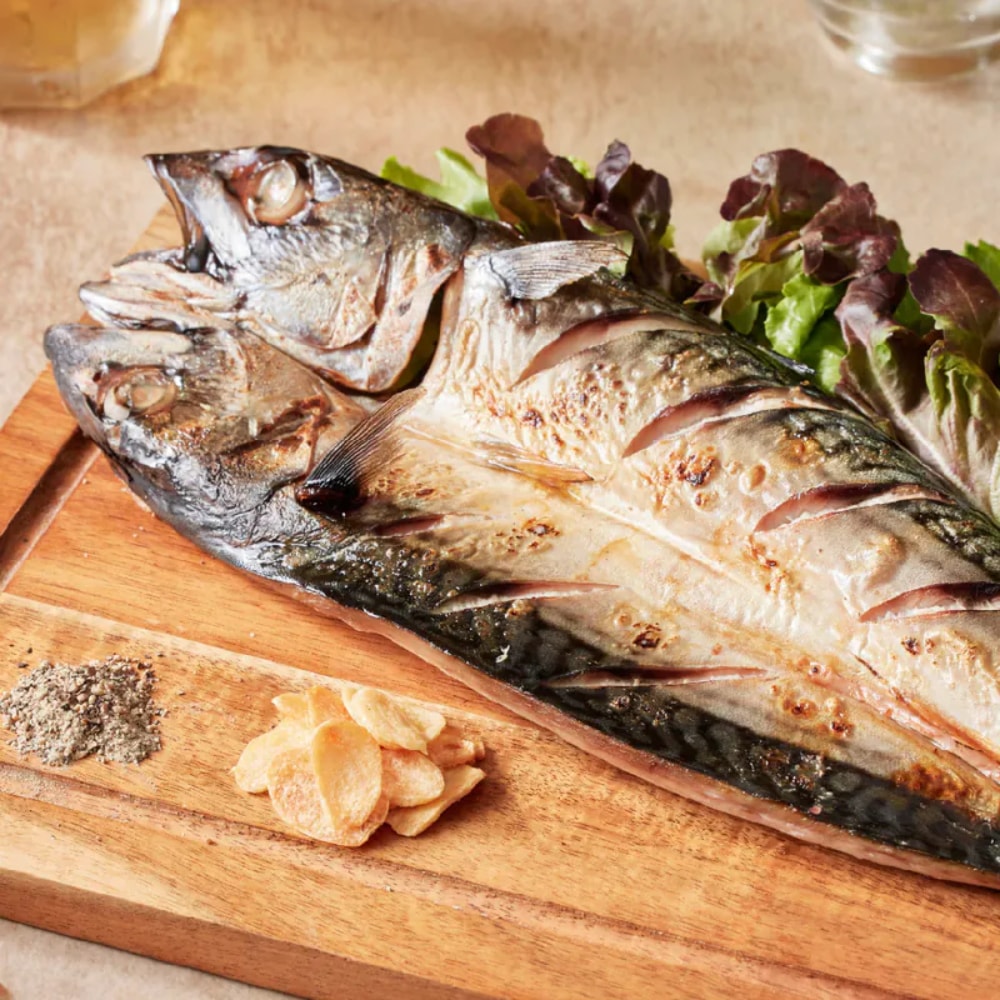 【台畜】【新城城廚】薄鹽挪威整尾蝴蝶切鯖魚片300g/包(隻)×10包