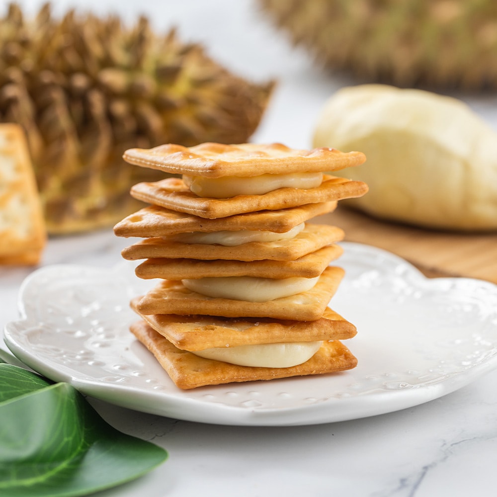 【櫻桃爺爺】百香果牛軋餅 / 榴槤牛軋餅 任選10盒(12入/盒)