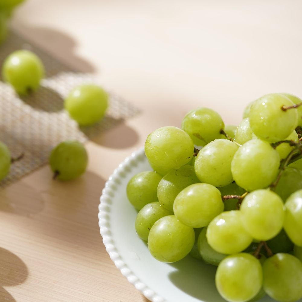 【舒果】美國秋脆綠無籽葡萄 1袋 (約1kg/箱)