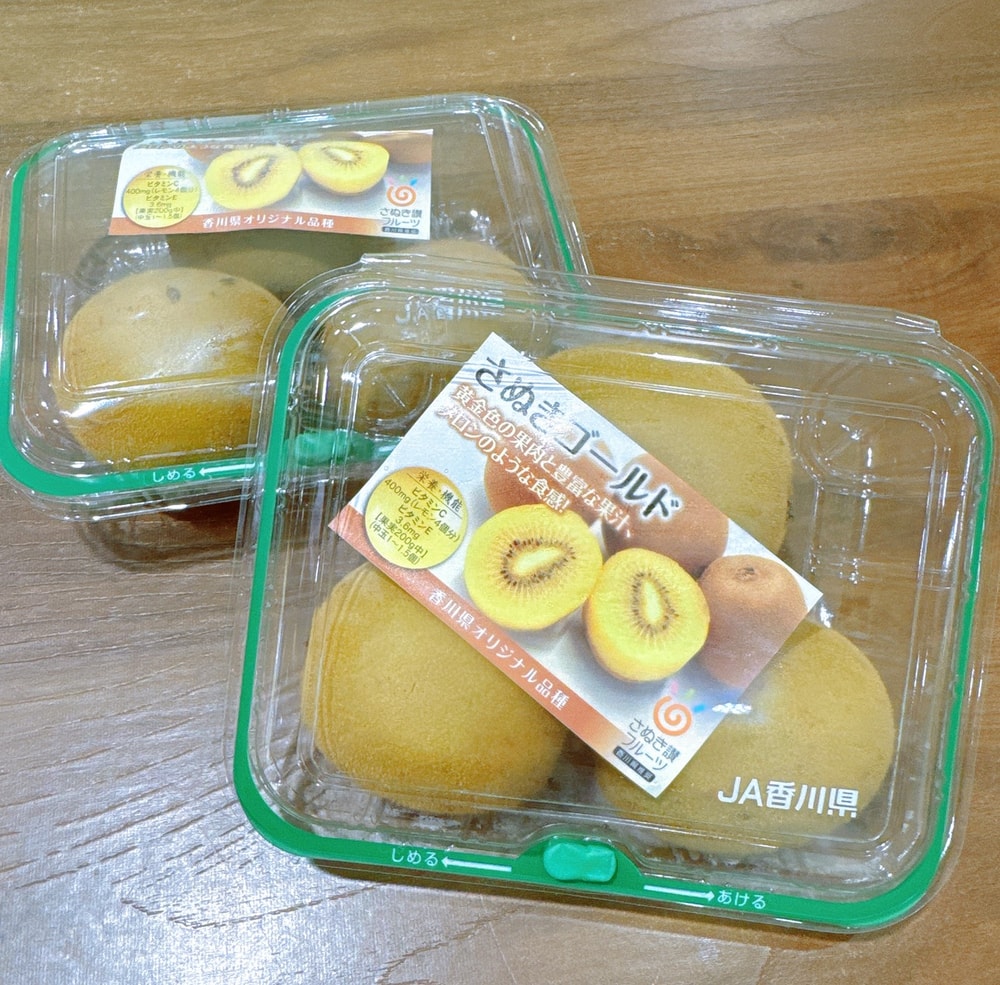 【帕查嬤嬤】🇯🇵日本 香川縣 黃金奇異果 1+1盒🥝|日本進口水果