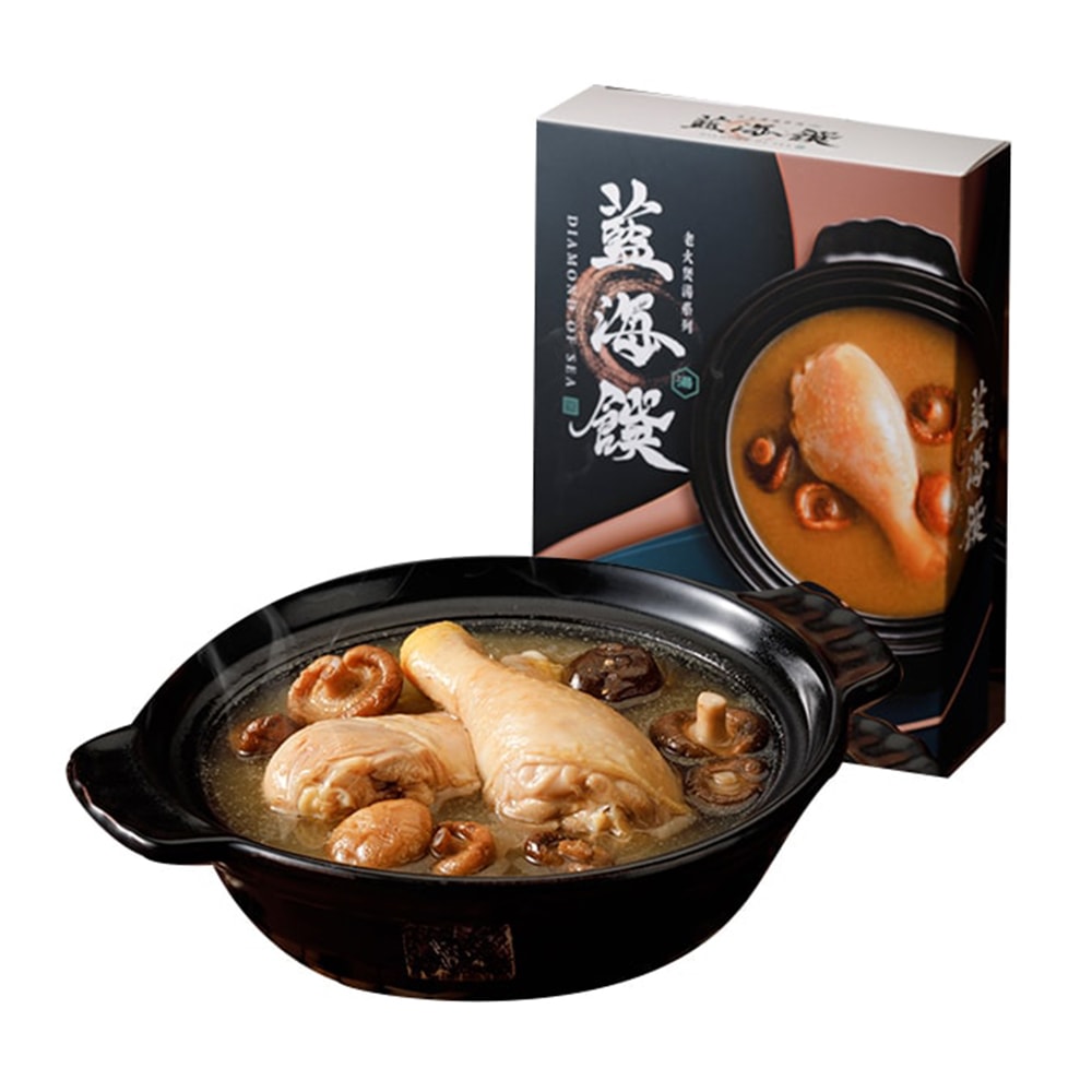 【藍海饌】香菇雞湯3盒組-下單5個工作天出貨